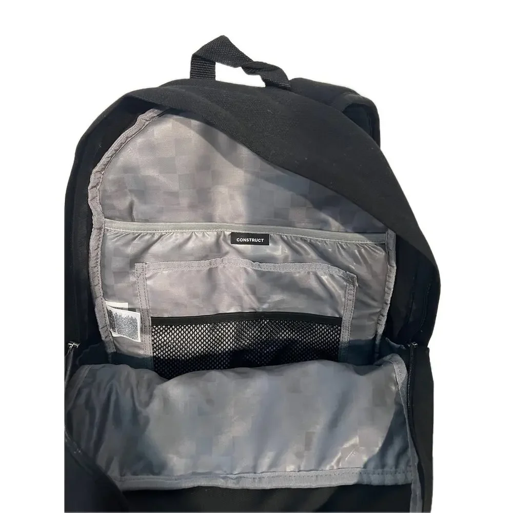 Vans Construct Skool Backpack Black